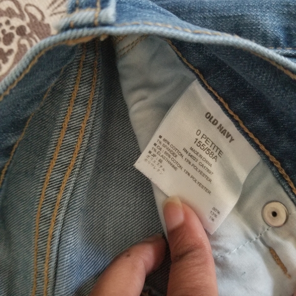 Old Navy "The Diva " Jeans Size 0 Petite - Picture 4 of 4